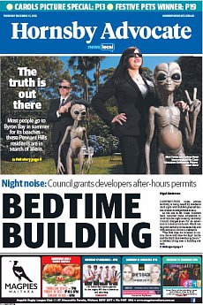 Hornsby Advocate - December 15th 2016