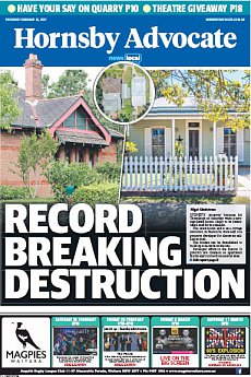 Hornsby Advocate - February 23rd 2017