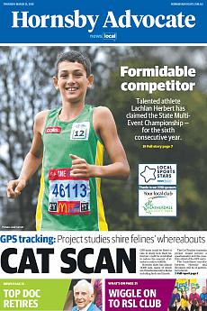 Hornsby Advocate - March 15th 2018