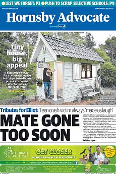 Hornsby Advocate - April 26th 2018