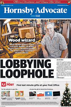 Hornsby Advocate - December 20th 2018