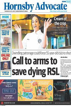 Hornsby Advocate - July 18th 2019