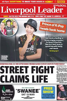 Liverpool Leader - February 17th 2016