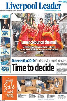 Liverpool Leader - March 20th 2019