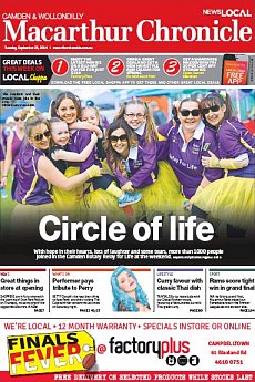 Macarthur Chronicle Camden - September 23rd 2014