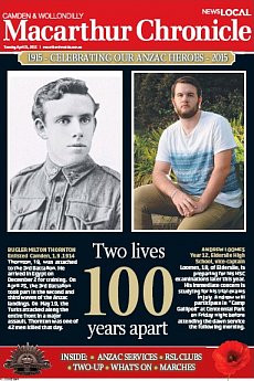 Macarthur Chronicle Camden - April 21st 2015