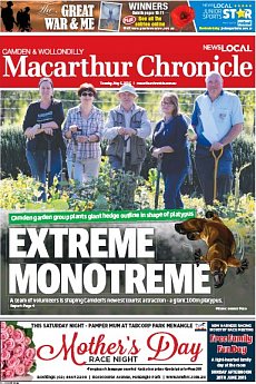 Macarthur Chronicle Camden - May 5th 2015