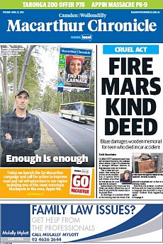 Macarthur Chronicle Camden - April 12th 2016