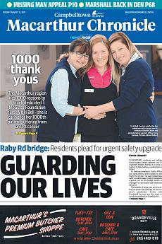 Macarthur Chronicle Campbelltown - August 15th 2017