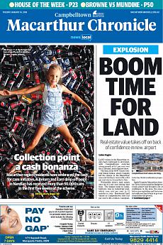 Macarthur Chronicle Campbelltown - January 16th 2018