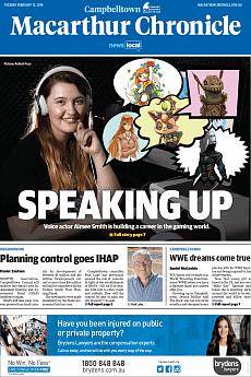 Macarthur Chronicle Campbelltown - February 13th 2018