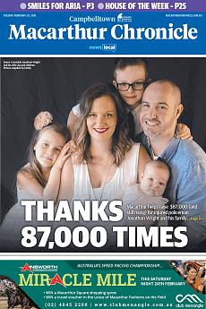 Macarthur Chronicle Campbelltown - February 20th 2018