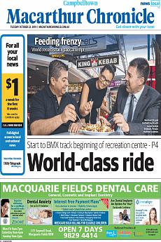 Macarthur Chronicle Campbelltown - October 22nd 2019