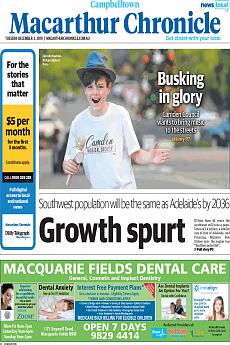 Macarthur Chronicle Campbelltown - December 3rd 2019