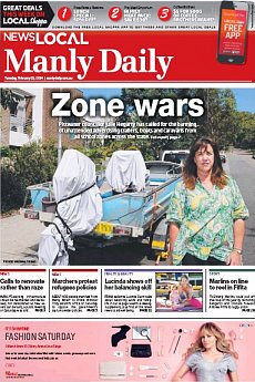 Manly Daily - February 25th 2014