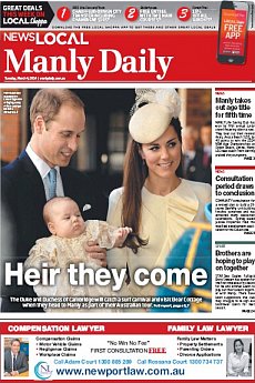 Manly Daily - March 4th 2014