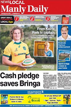 Manly Daily - June 14th 2014