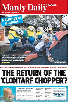 Manly Daily - June 19th 2015