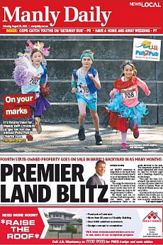 Manly Daily - August 22nd 2015