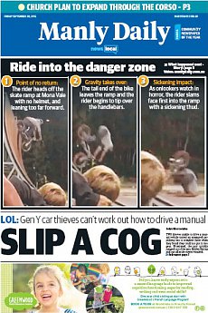 Manly Daily - September 30th 2016