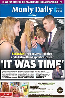 Manly Daily - January 20th 2017