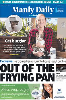 Manly Daily - August 1st 2017