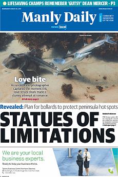 Manly Daily - August 30th 2017