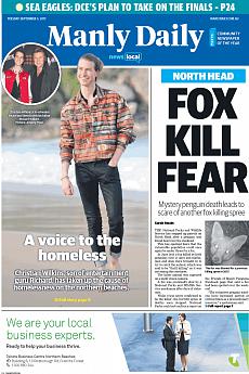 Manly Daily - September 5th 2017