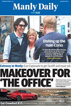 Manly Daily - November 2nd 2017