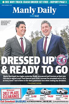 Manly Daily - November 17th 2017