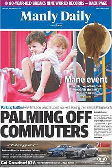 Manly Daily - November 30th 2017
