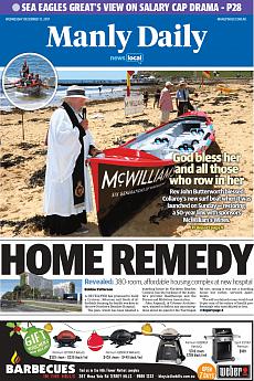 Manly Daily - December 13th 2017