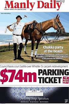 Manly Daily - January 10th 2018