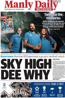 Manly Daily - January 20th 2018