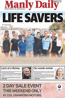 Manly Daily - February 7th 2018