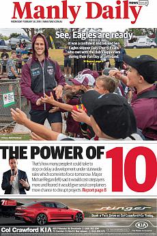 Manly Daily - February 28th 2018