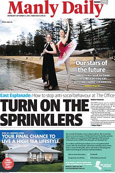 Manly Daily - September 12th 2018