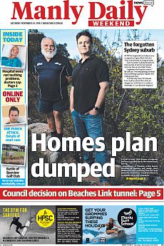 Manly Daily - November 24th 2018