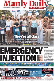 Manly Daily - December 15th 2018