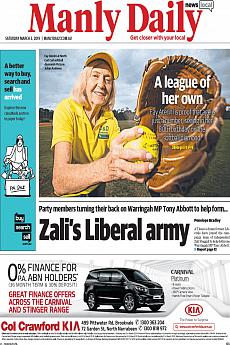 Manly Daily - March 2nd 2019