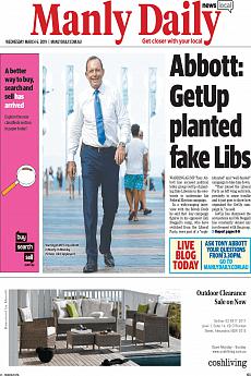 Manly Daily - March 6th 2019
