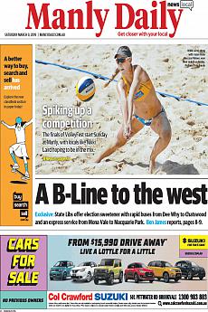 Manly Daily - March 9th 2019