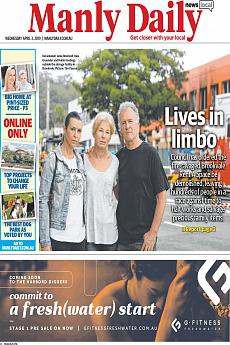 Manly Daily - April 3rd 2019
