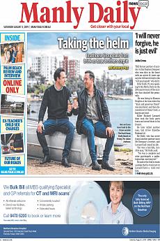Manly Daily - August 3rd 2019