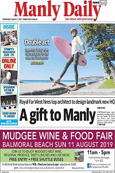 Manly Daily - August 7th 2019