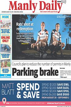 Manly Daily - August 24th 2019
