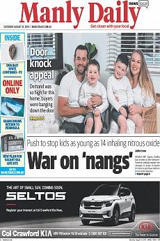 Manly Daily - August 31st 2019