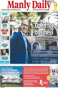 Manly Daily - September 4th 2019