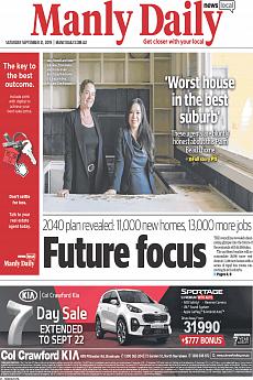 Manly Daily - September 21st 2019
