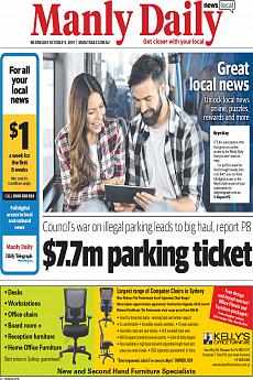 Manly Daily - October 9th 2019